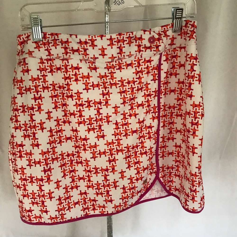 EP SPORT Geometric Golf Tennis Skirt Skort